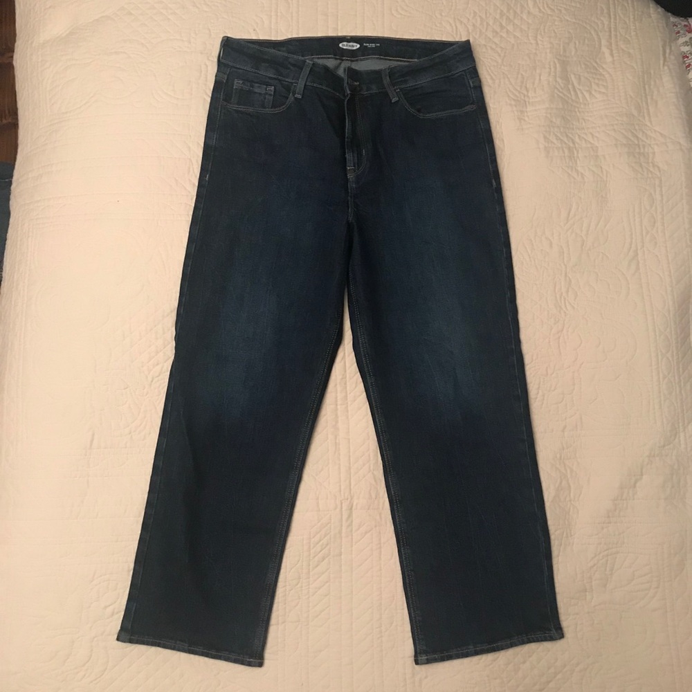 Old Navy Slim Wide Leg High Rise Jeans S:10